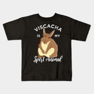 Viscacha Vizcacha Spirit Animal Cute Rodent Lazy Sleepy Kids T-Shirt